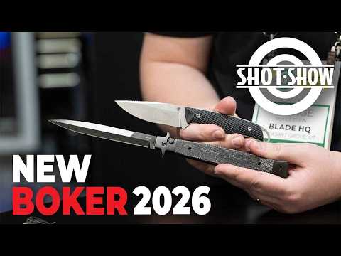 New Boker Knives for 2026 | Shot Show 2026