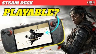 Ghost of Tsushima on Steam Deck - Is it Playable?