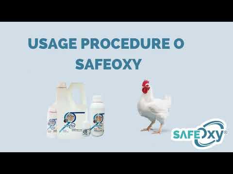 Safe Oxy Poultry Drinking water Disinfection