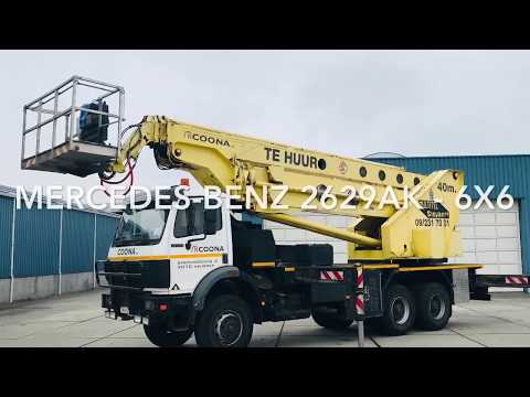 Degroote Trucks: Multitel Pagliero M40 - truck mounted aerial platform for sale