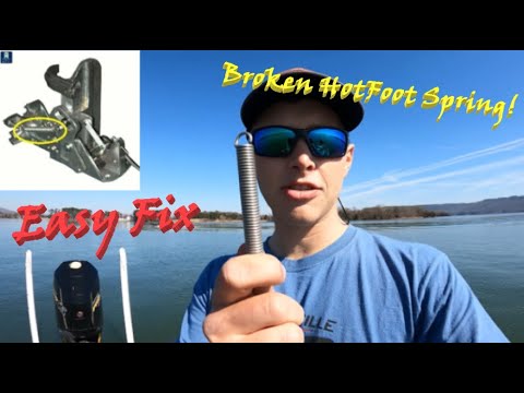 You NEED To Have This On Your Boat! (HotFoot Spring Repair)