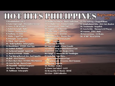 HOT HITS PHILIPPINES - SEPTEMBER 2025 UPDATED SPOTIFY PLAYLIST
