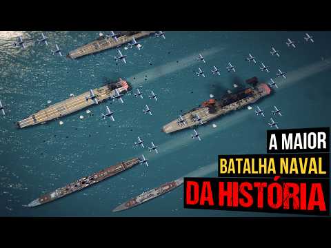 REAL SCENES! THE LARGEST NAVAL BATTLE IN HISTORY AND THE END OF JAPANESE AIRCRAFT CARRIERS (4K)