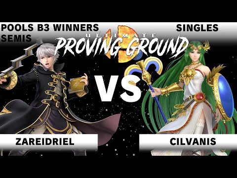 Ultimate Proving Ground - Zareidriel (Robin)  Vs. Cilvanis (Palutena) - Pools - Winners Semis- SSBU