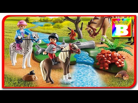 Playmobil Country 6947. Copii calaresc pe poney.  Merry ride. Bogdan`s Show