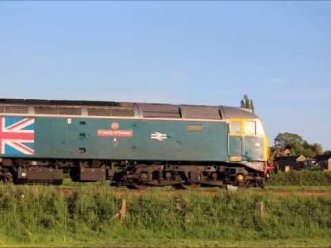 47760 'TNT' 47580 With 'The Severn Valley Rambler' - 1/6/13 - Thrussington - THRASH!