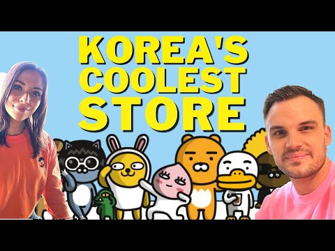 Loja principal da Kakao Friends em Busan #Shorts