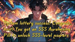 System lottery success! Congrats, host! You got an SSS Awakening Pill to unlock SSS-level powers