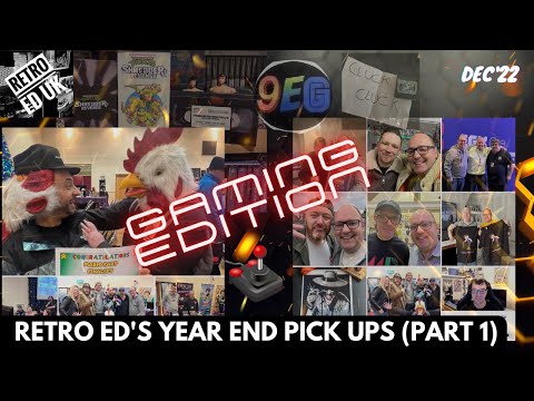 Retro Ed's Year End Pickups  - GAMING EDITION Dec'22 | Retro Ed UK