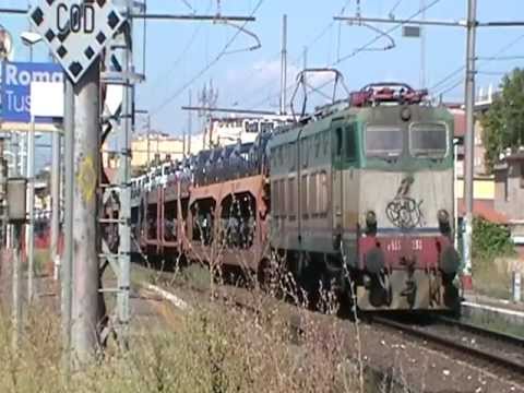 E655.253 in partenza col MRV 66334 Piedimenti V.S. Aquino - Venezia S. Lucia