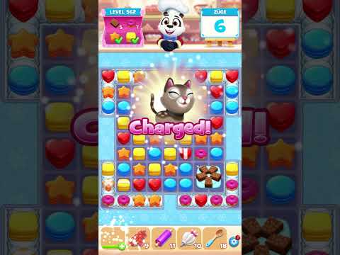 Cookie Jam Level 562 no booster [Gameplay] [normal speed | optimized for smartphones]