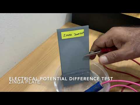 Electrochemical Test between Zinga and XXX