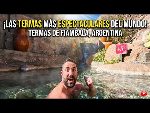 ¿LAS TERMAS MÁS ESPECTACULARES DE ARGENTINA? 💧 + DUNAS GIGANTES en Saujil 🏜️