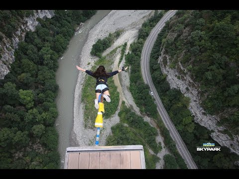 BUNGY 207. SKYPARK SOCHI. ТАРЗАНКА. Дневник Хача не смог, а Мы летаем легко !