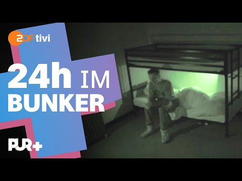 Selbstversuch im Bunker: 24 h völlig allein im Dunkeln | PUR+