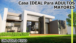 CASA DE UN PISO CON AMPLIOS JARDINES
