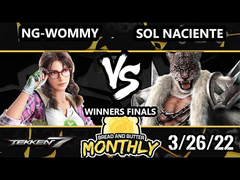 Bread and Butter 26 Winners Finals - NG-Wommy (Julia) Vs. Sol Naciente (Armor King, King) Tekken 7