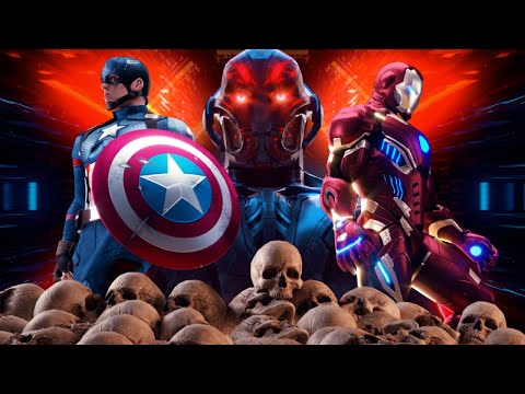 ULTRON vs Avengers (Parts 1-4) | Epic Battle (Spider-Man, Iron Man, Captain America) 3D Animation