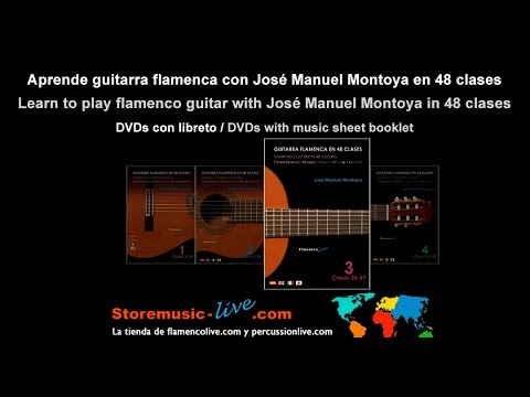 Flamenco Guitar in 48 lessons. Vol. 3. José Manuel Montoya.