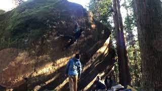 Video thumbnail of ソニックブーム, 二段 (7c). 熊野 (Kumano)