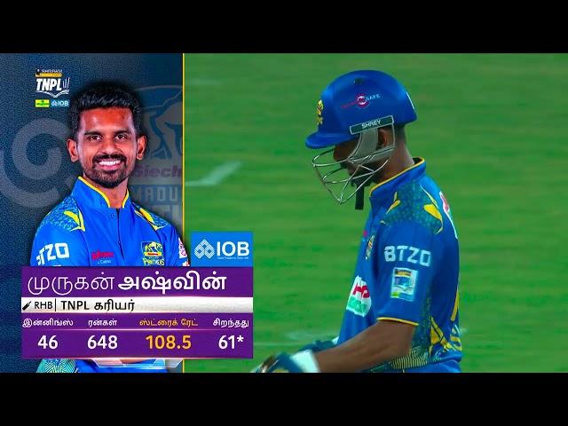 Match 20 Highlights: iDream Tiruppur Tamizhans vs Siechem Madurai Panthers