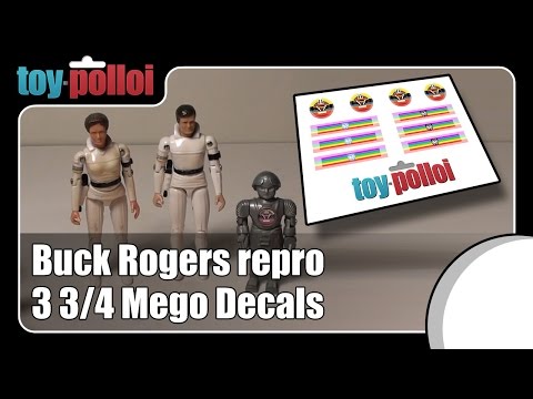 Fix it guide - Repro Mego Buck Rogers decals