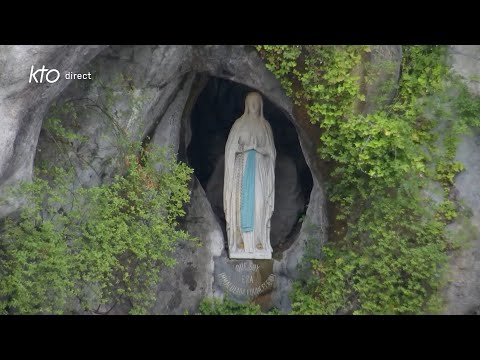 Chapelet du 13 juillet 2023 à Lourdes
