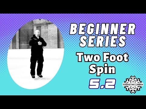 How to do a 2 Foot Spin on Ice | Beginner Learn to Ice Skate Series thumbnail