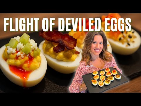 The Ultimate Deviled Egg Flight – 4 Epic Twists on a Classic!