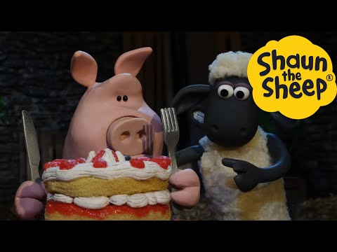 Shaun the Sheep ???? Cake Trouble - Cartoons for Kids ???? Full Episodes Compilation [1 hour]