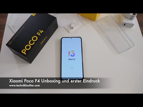 Xiaomi Poco F4 unboxing and first impression