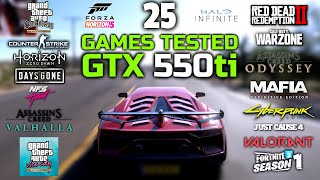 Video thumbnail for GTX 550 ti In Early 2022 - 25 Games Tested by GAMING BENCH