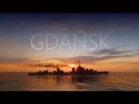 World of Warships - Gdansk: very powerful destroyer