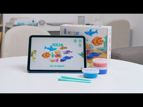 How to unlock set in the HEY CLAY app with the QR code !