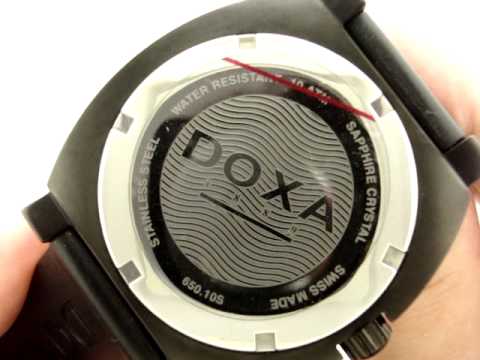 Doxa Aquaman Dive Watch Black PVD (650.10s)