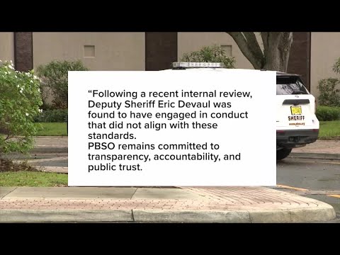 Deputy fired after sending inappropriate texts to teenage girls, PBSO says