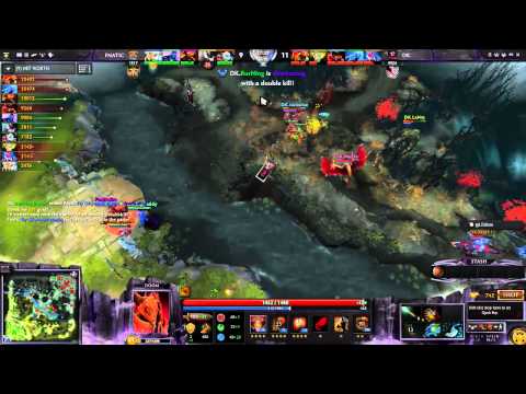 Fnatic Vs DK #TI4 The International 2014 Playoffs: Phase Two Highlights