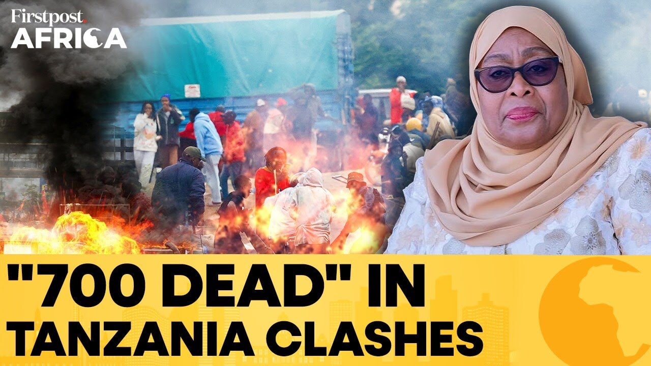 Tanzania Election Protests Hit Kenya, "Around 700 Dead" Despite Curfew | Firstpost Africa