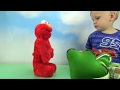Hobby Baby Reacts To TICKLE ME ELMO By HobbyKidsTV
