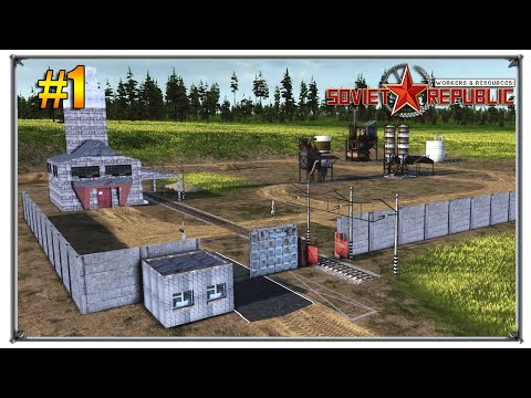 Workers & Resources Soviet Republic | Старт в 1936 г 3 сезона прохождения строим первый завод S3 #1