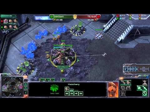 Hyun (Z) vs Giantt (Z) - G3 - StarCraft 2 - SC1975