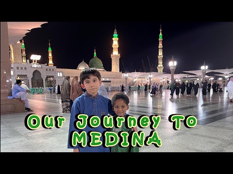 Our journey to MEDINA المدينة, SAUDI ARABIA from MECCA