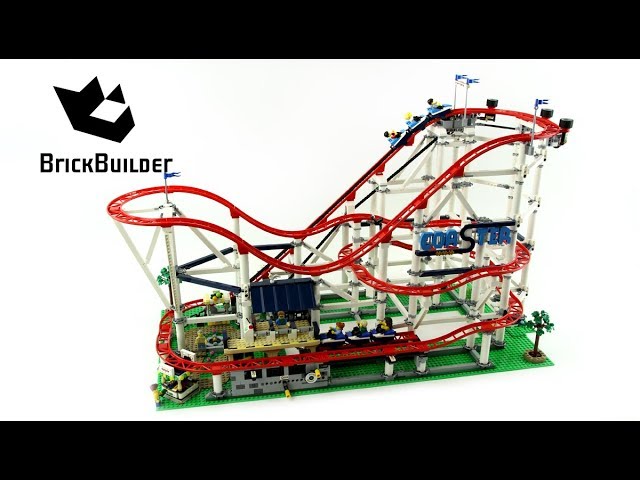 Vídeo relacionado con LEGO Creator Expert - Montaña rusa, emocionante juguete de construcción de atracción de feria (10261)