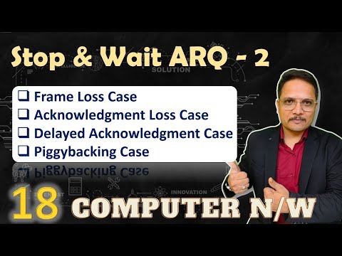 Stop Wait ARQ with Special Cases in Computer Network