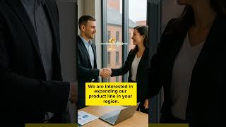 English Conversation A2 B1 – Meeting a Business Partner | Office Dialogue