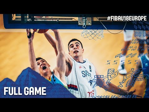 Serbia v Ukraine - Full Game - FIBA U18 European Championship 2017