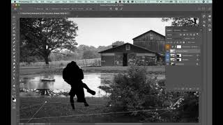 Create a Shadow from a Layer Mask in Photoshop