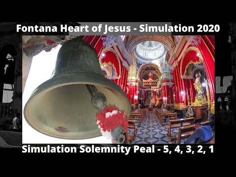 Mota Simulation (2020 - 5,4,3,2,1) - Fontana Qalb ta' Ġesu' - 5 Qniepen