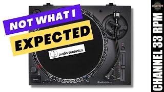 Video thumbnail for I changed my mind about the Audio Technica LP-120 turntable | FULL REVIEW by Channel 33 RPM