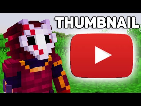 Minecraft Thumbnail Tutorial in 5 Minutes